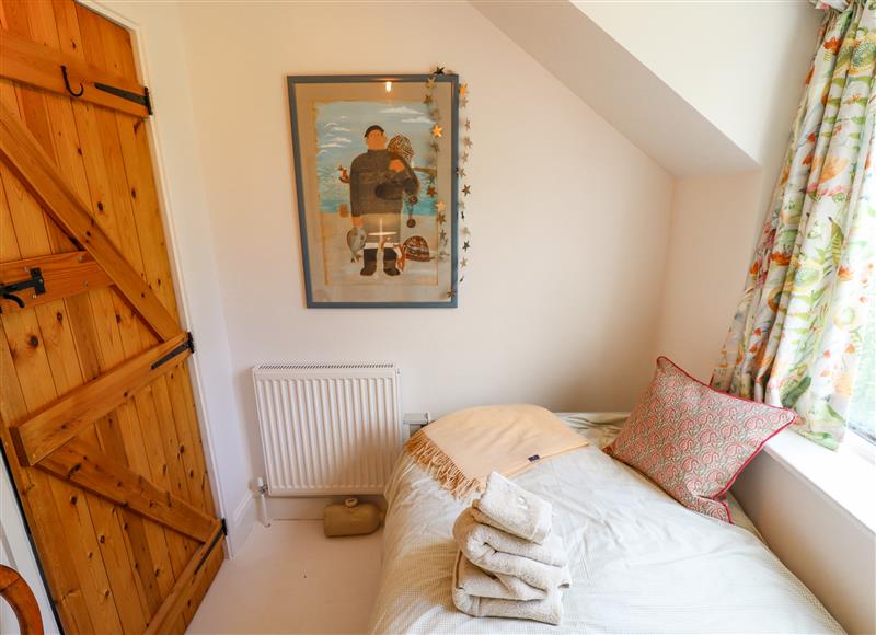 One of the bedrooms at The Waggon Shed, Normanton near Bottesford