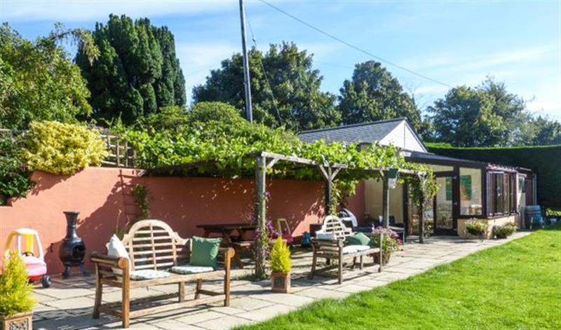 This is the garden at The Wagon House, Launceston