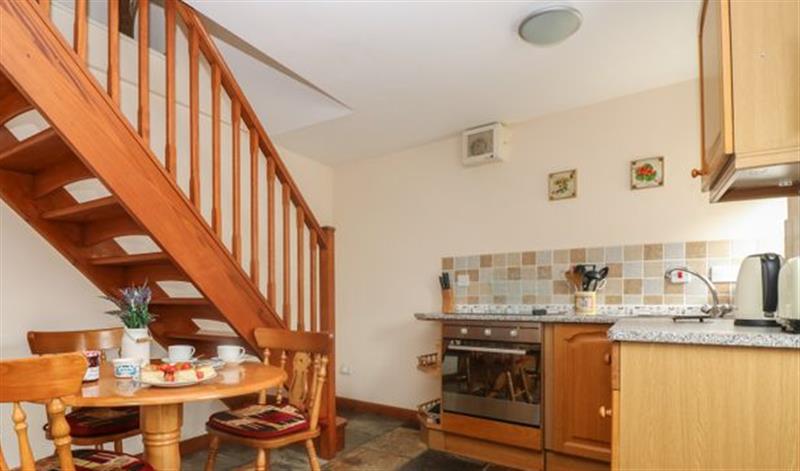 This is the kitchen at The Wagon House, Launceston