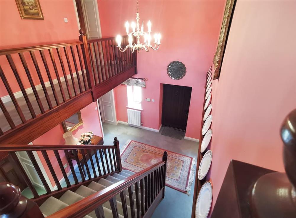 Lovely and airy stairs and landing at The Wain House in Weston Rhyn, near Oswestry, Shropshire