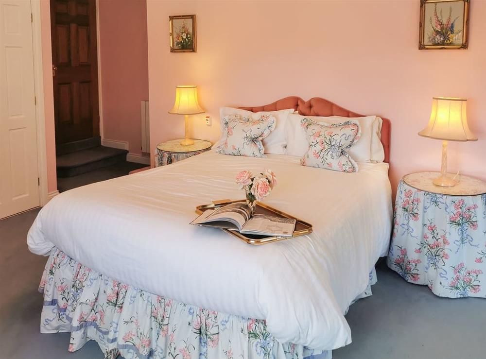 Sumptuous double bedroom at The Wain House in Weston Rhyn, near Oswestry, Shropshire