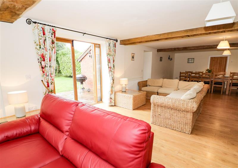 Enjoy the living room at The Wainhouse, Bockleton near Tenbury Wells