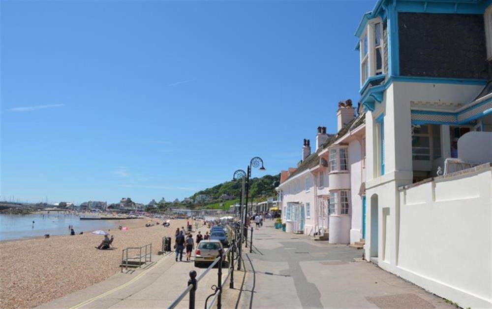 The Walk is right on the seafront and enjoys an elevated position with uninterrupted views at The Walk in Lyme Regis