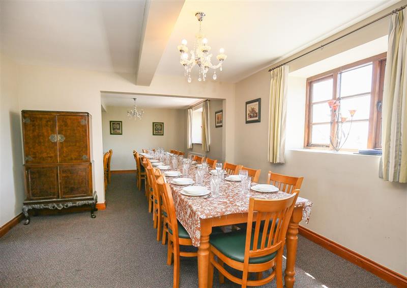 The dining room at The Walton, Craven Arms