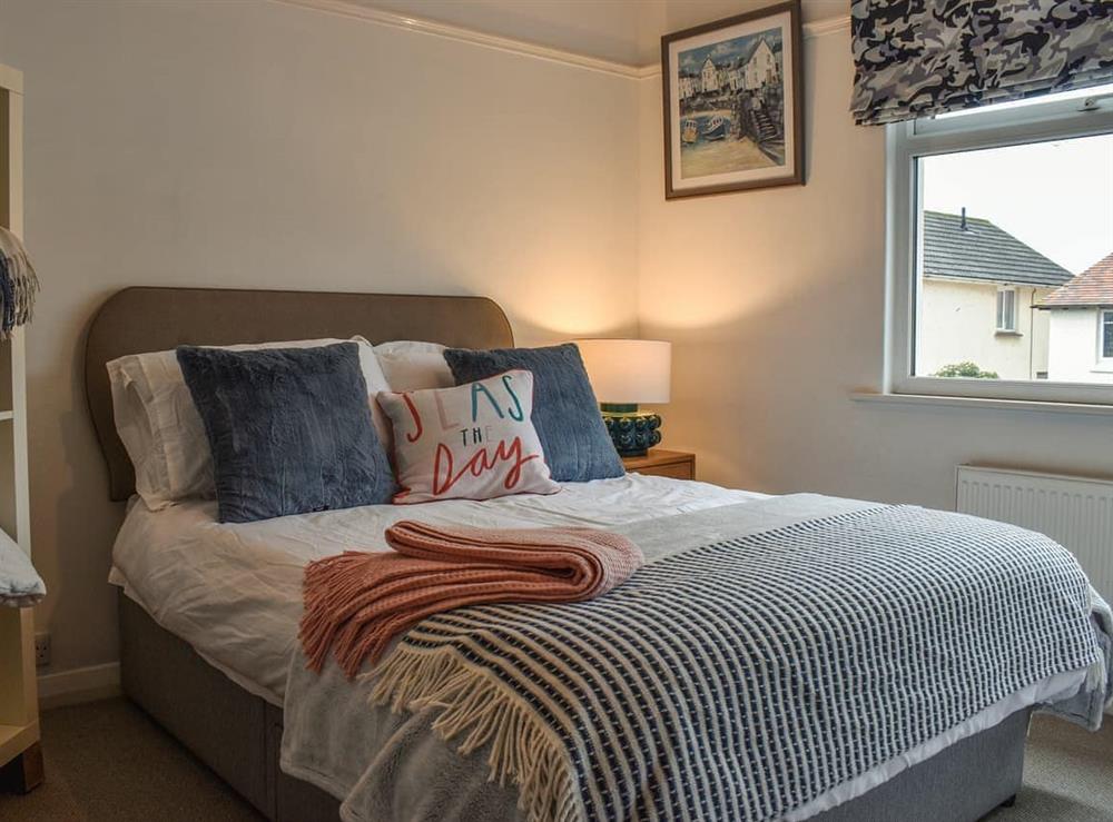 Double bedroom at The Warblers in Minehead, Somerset