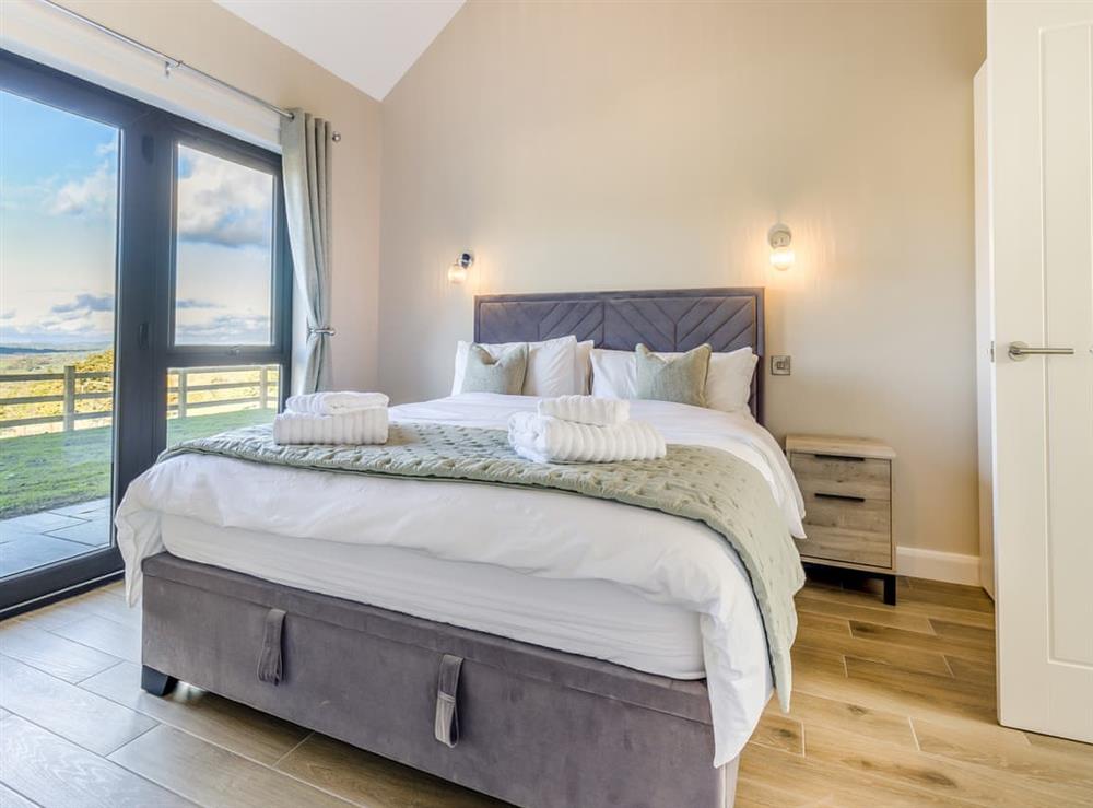 Double bedroom at The Warne in Pentre, Powys