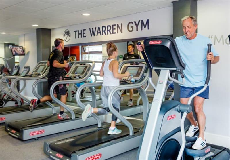 Gym at The Warren in Abersoch, Wales