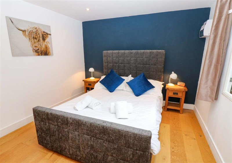One of the bedrooms at The Warren Barn, Kirkby Malzeard