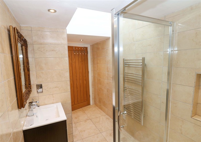 The bathroom at The Warren Barn, Kirkby Malzeard