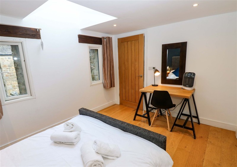 This is a bedroom at The Warren Barn, Kirkby Malzeard