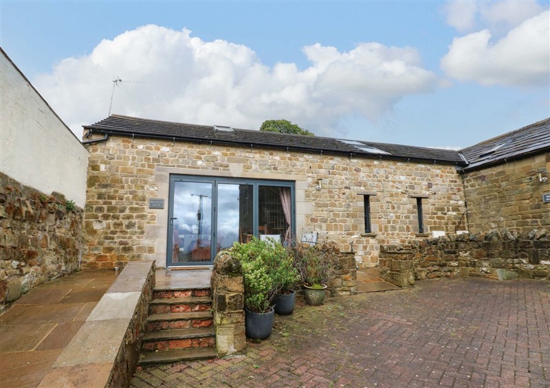 This is the setting of The Warren Barn at The Warren Barn, Kirkby Malzeard