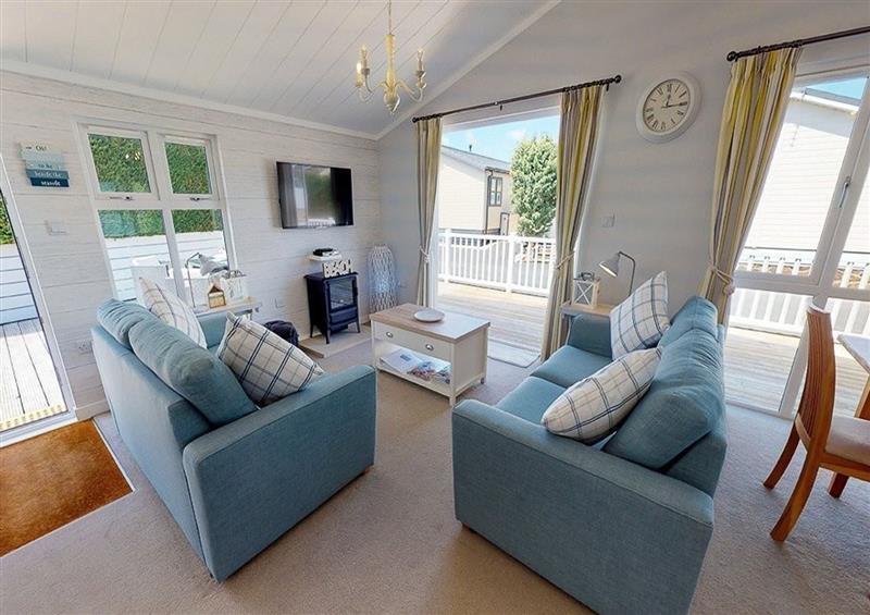 This is the living room at The Warren K20, Abersoch