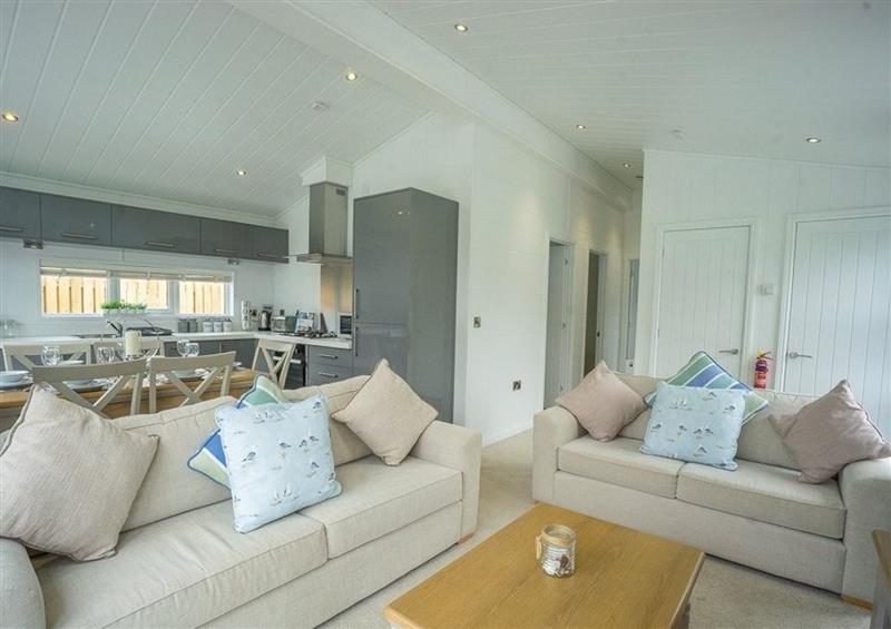 The living area at The Warren T23, Abersoch