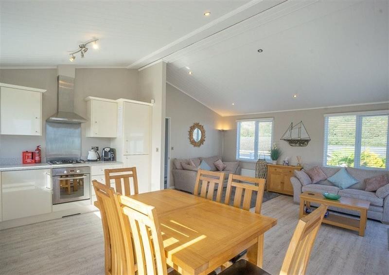 Relax in the living area at The Warren X4, Abersoch