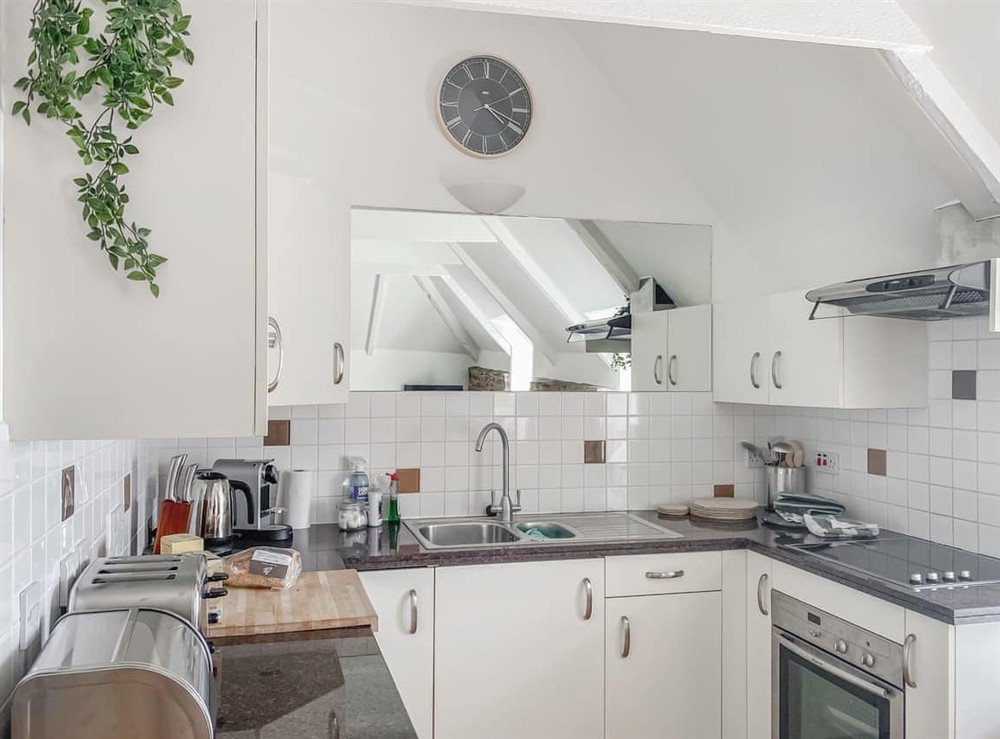 Kitchen at The Watch House in St Mawes, Cornwall