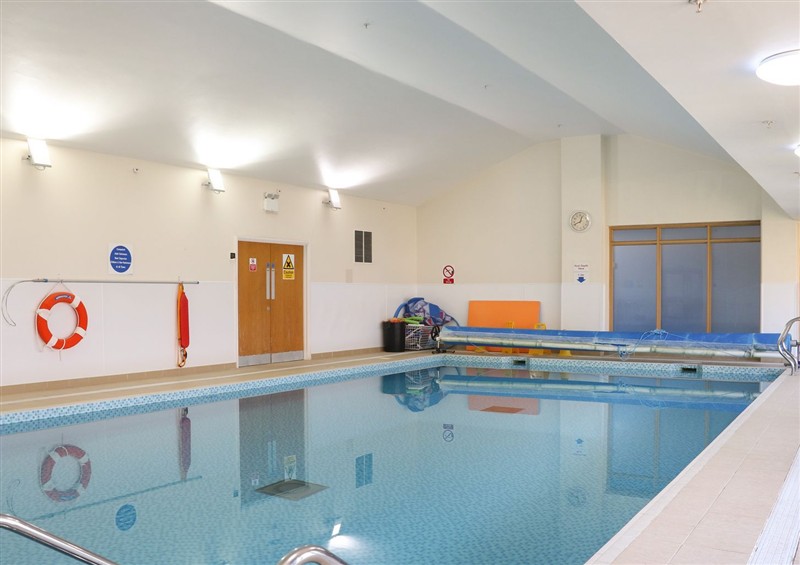 There is a pool