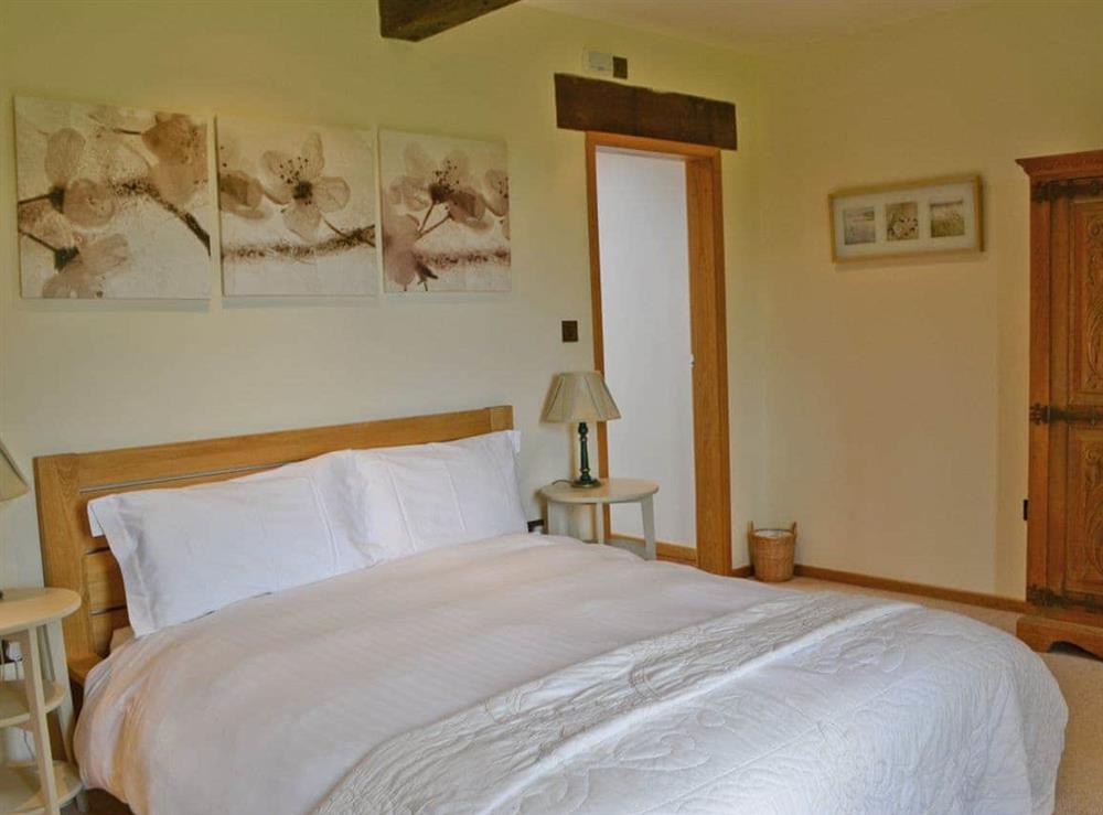 Attractive beamed double bedroom at The Water Castle in Newton, Nr Corbridge, Northumberland., Great Britain