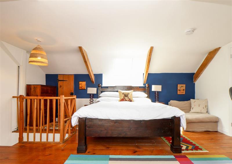 One of the 4 bedrooms at The Water House, Falmouth