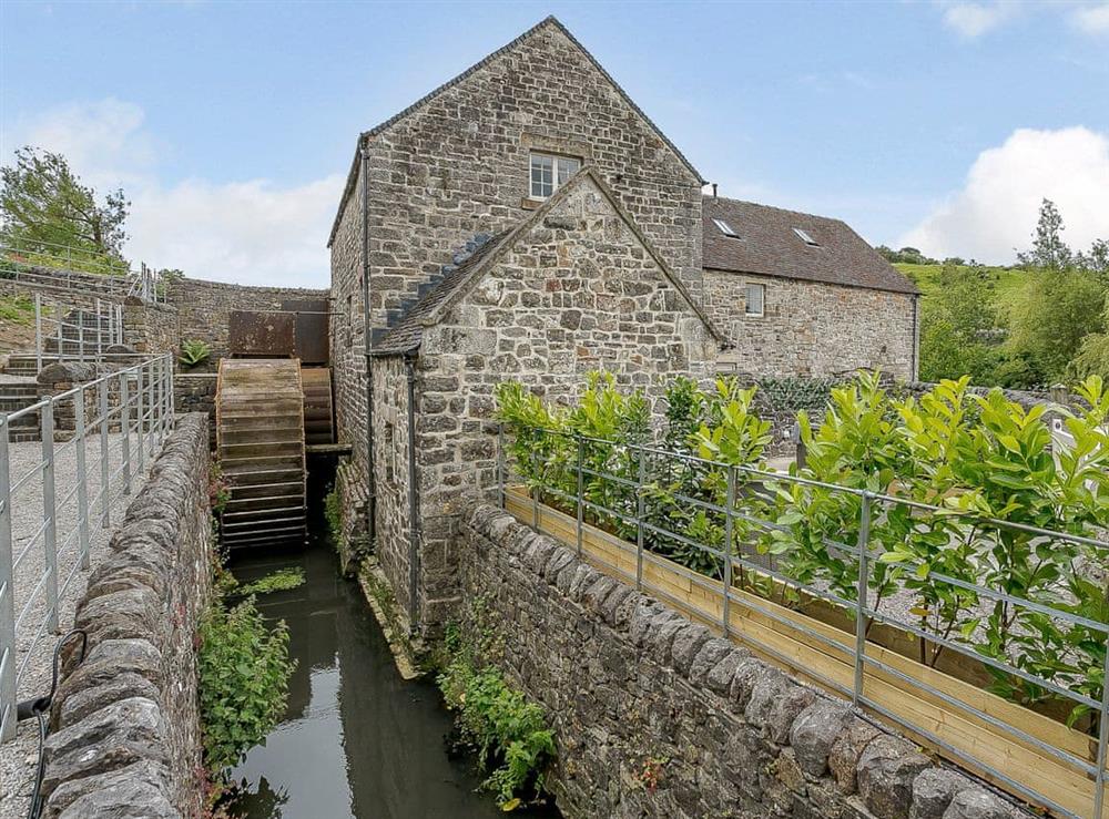 The oldest surviving watermill in Derbyshire at The Water Mill in Bradbourne, near Ashbourne, Derbyshire
