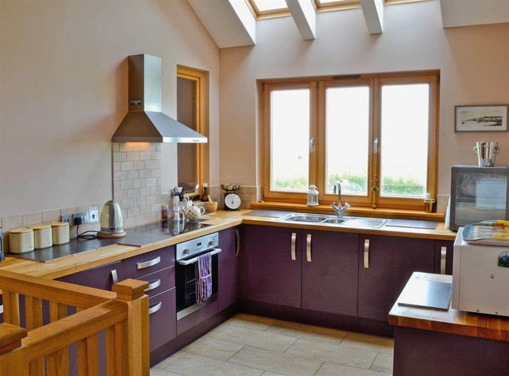 Kitchen at The Water Tower in Nr. Auchmithie, Angus