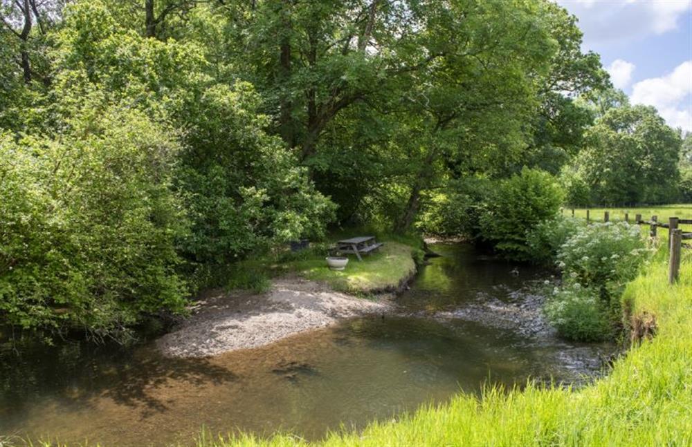 Wander down to the trickling stream