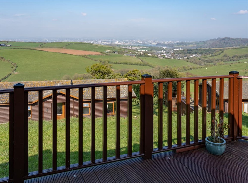 Terrace at The Watermill House in Kingsand and Cawsand, Cornwall