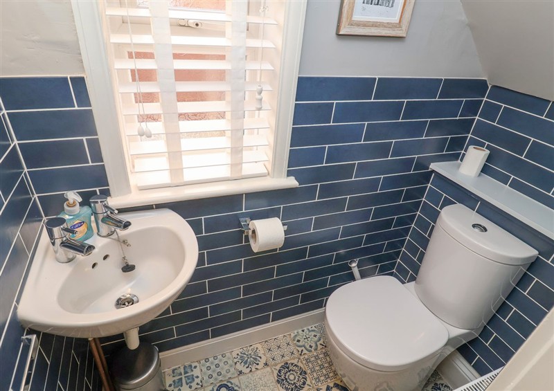 The bathroom at The Waverley, Southwold