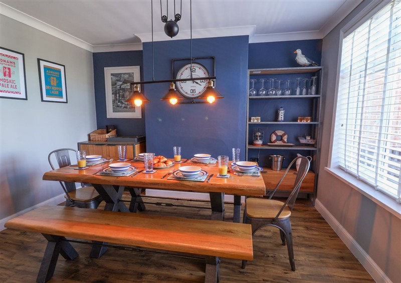 The dining room at The Waverley, Southwold