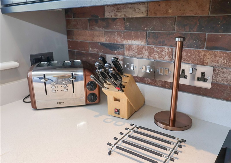 The kitchen at The Waverley, Southwold