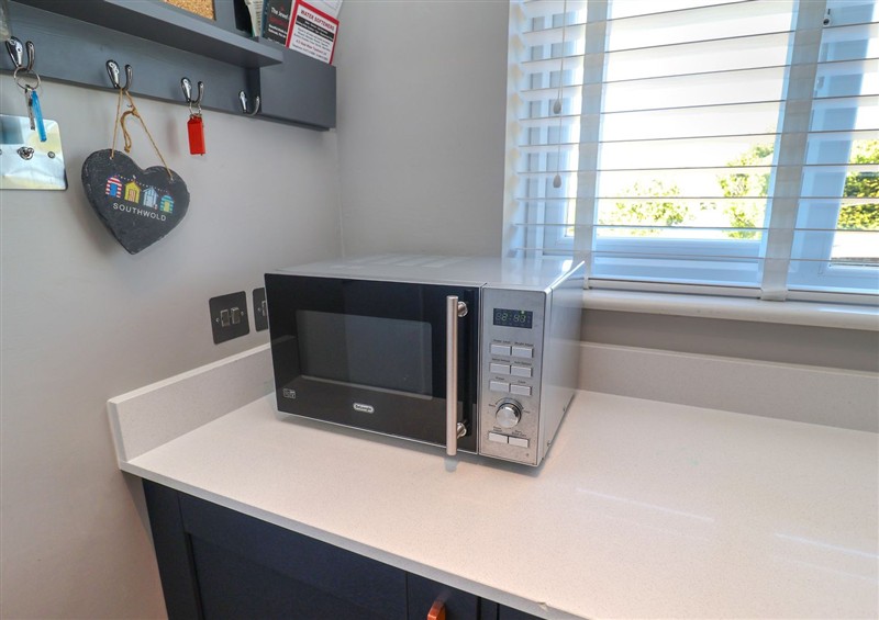 This is the kitchen at The Waverley, Southwold