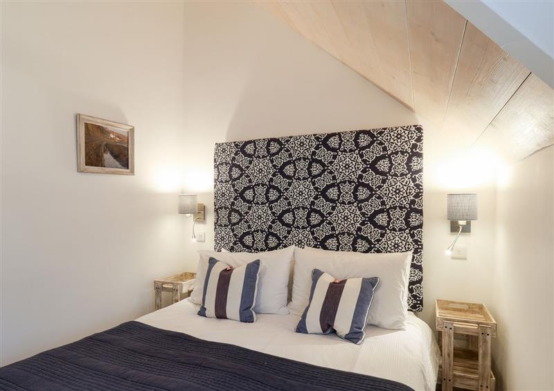 One of the 2 bedrooms at The Waves, Filey