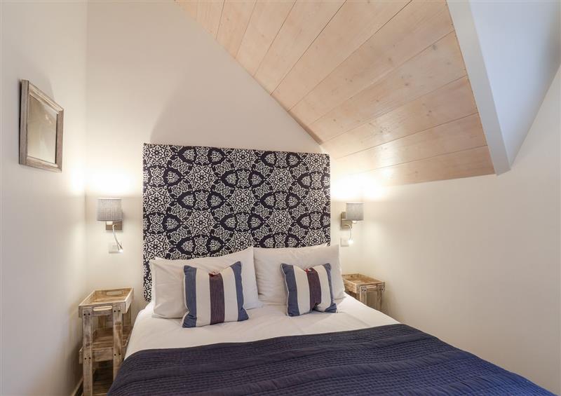 One of the bedrooms at The Waves, Filey