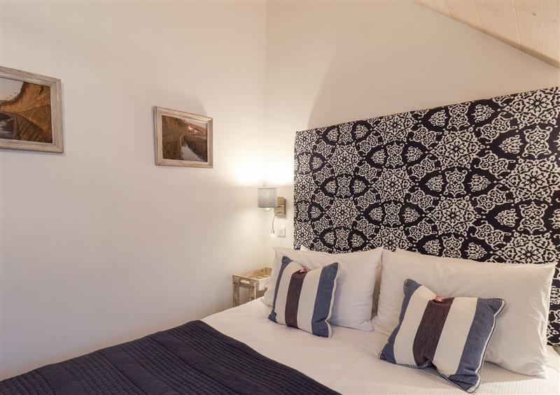 This is a bedroom at The Waves, Filey