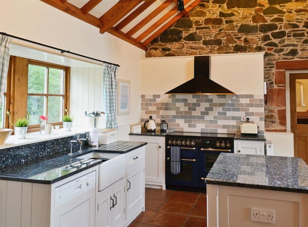 Kitchen at The Wee Byre in Irongray, Dumfries, Dumfriesshire