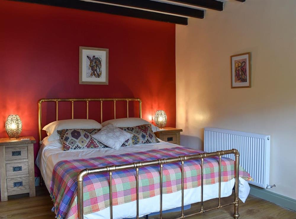 Double bedroom at The Well House in Starbottom, North Yorkshire