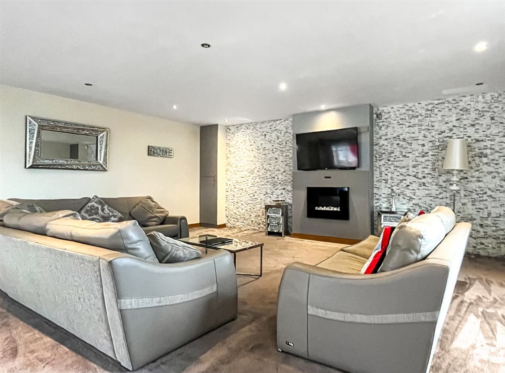 Living area at The Wendover in Towyn, Clwyd