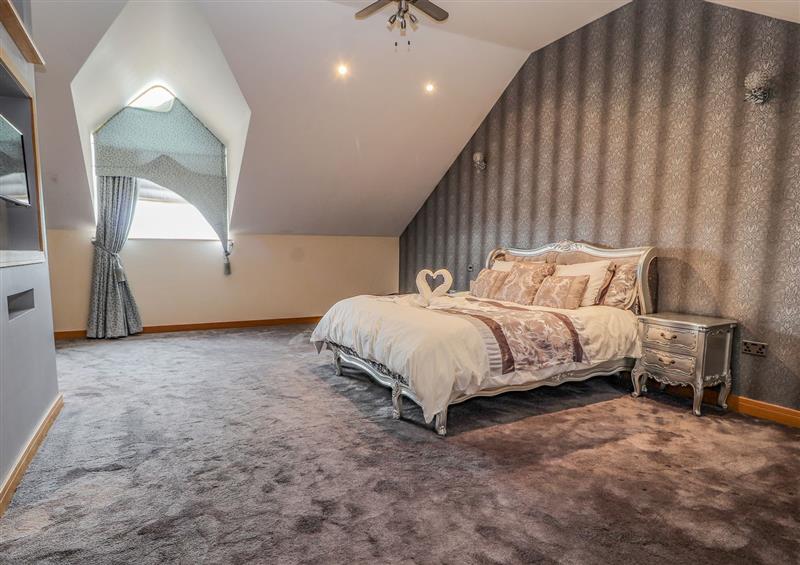 One of the 6 bedrooms at The Wendover, Towyn
