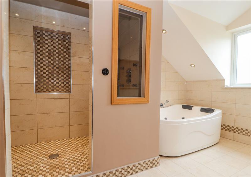 This is the bathroom (photo 8) at The Wendover, Towyn