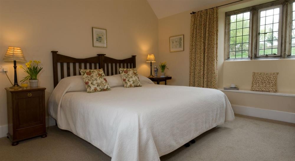 The double bedroom at The West Wing in Newquay, Cornwall