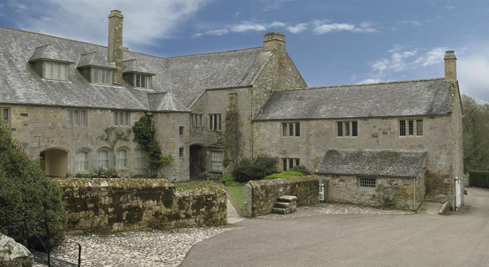 The exterior of The West Wing, Trerice, Cornwall