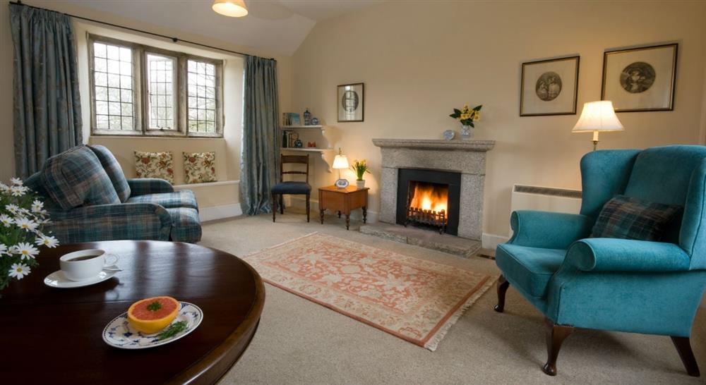 The sitting room at The West Wing in Newquay, Cornwall