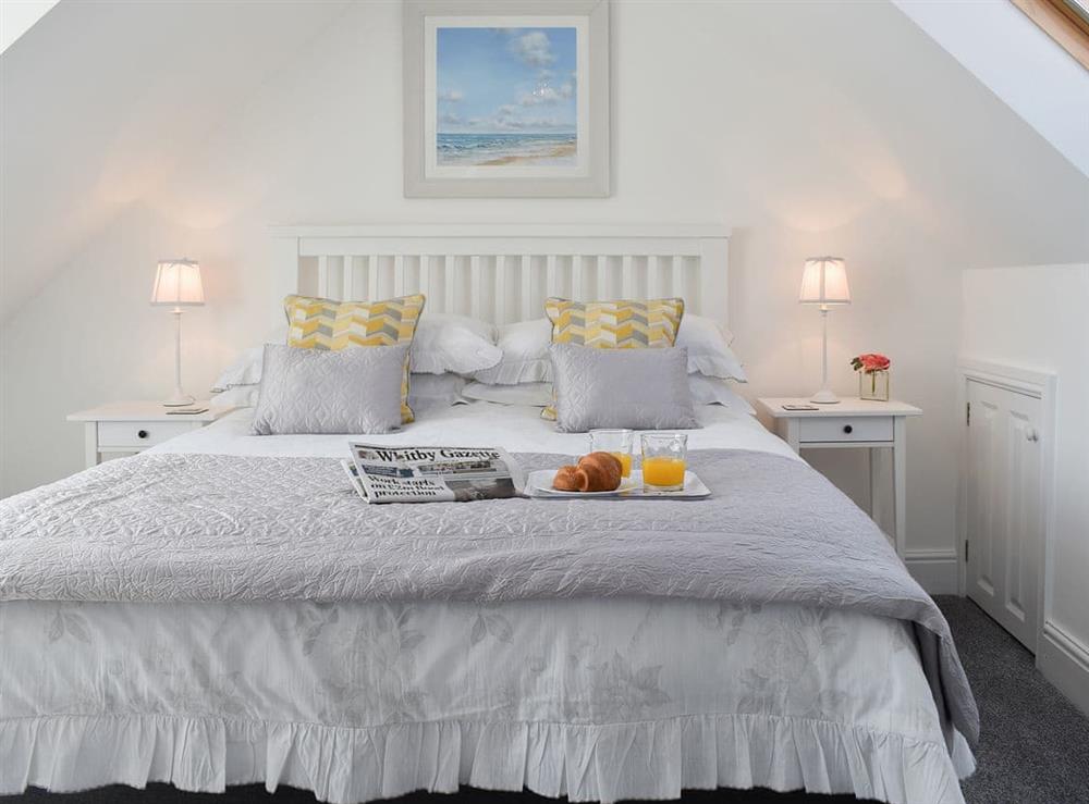 Double bedroom at The Wheel House in Whitby, North Yorkshire