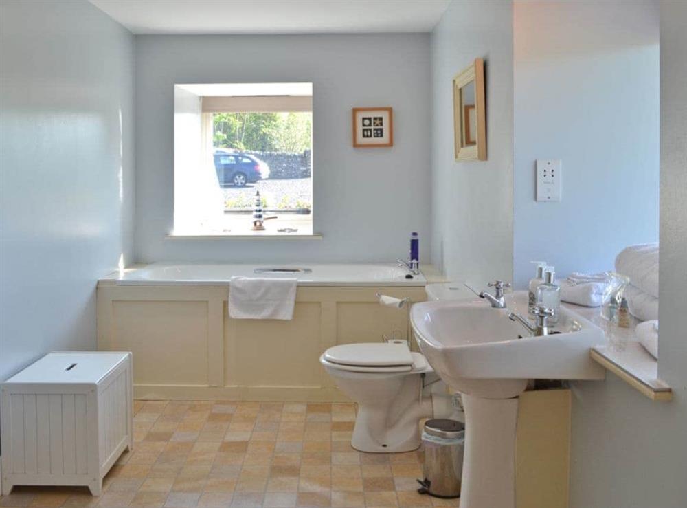 Bathroom at The Wheelhouse in Kirk Yetholm, near Kelso, Roxburghshire