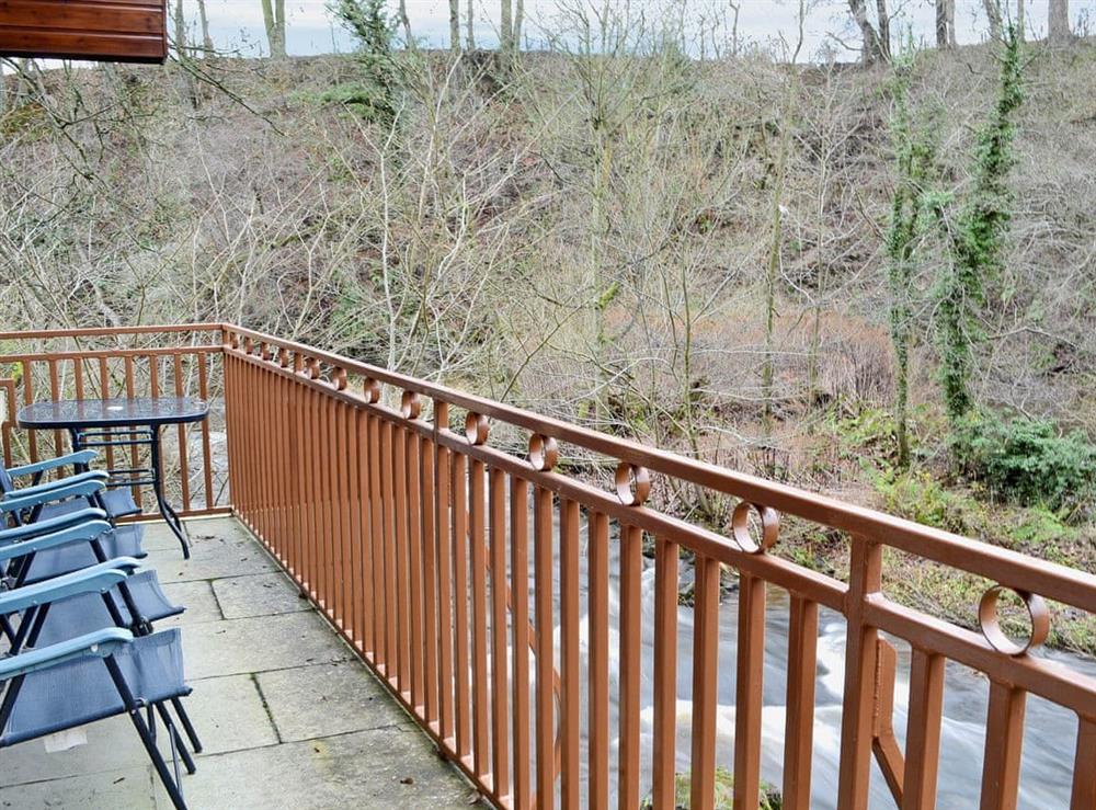 Balcony at The Wheelhouse in Linlithgow, West Lothian