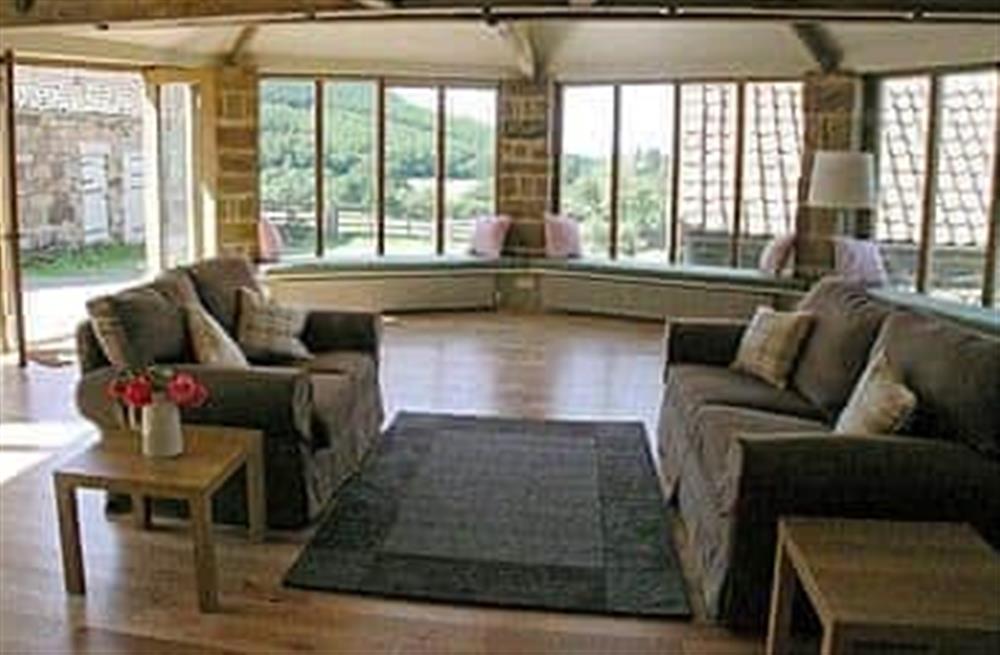 The living area at The Wheelhouse in Swainby, N. York Moors., North Yorkshire