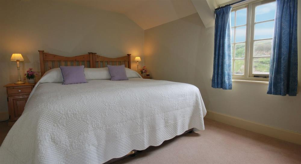 A double bedroom (photo 3) at The White Cottage in Port Isaac, Cornwall