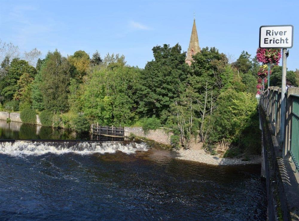 River Ericht, Blairgowrie at The White House in Moulin, Pitlochry, Perthshire