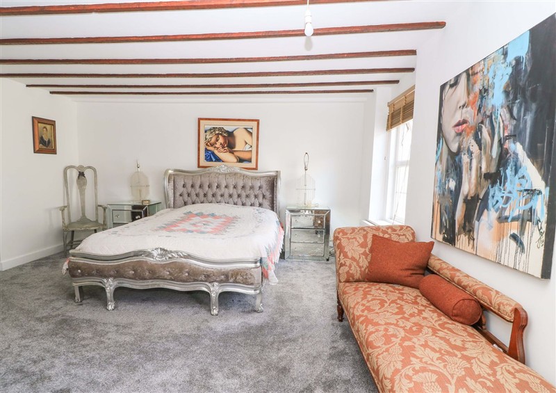 One of the bedrooms at The White House, Piddletrenthide