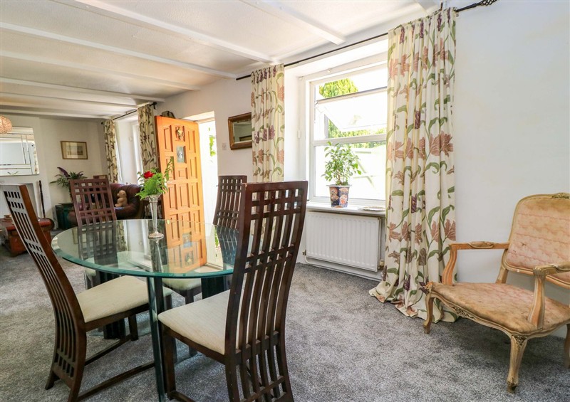 The living area at The White House, Piddletrenthide