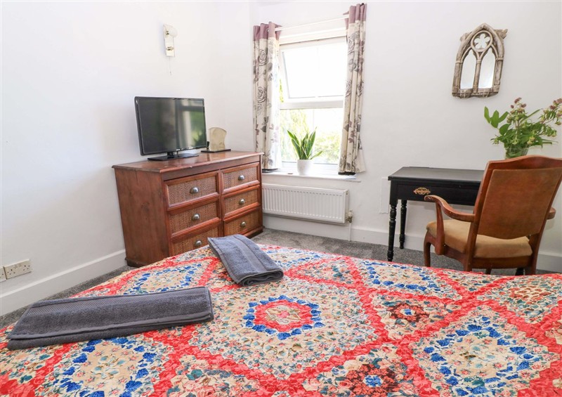 This is a bedroom at The White House, Piddletrenthide